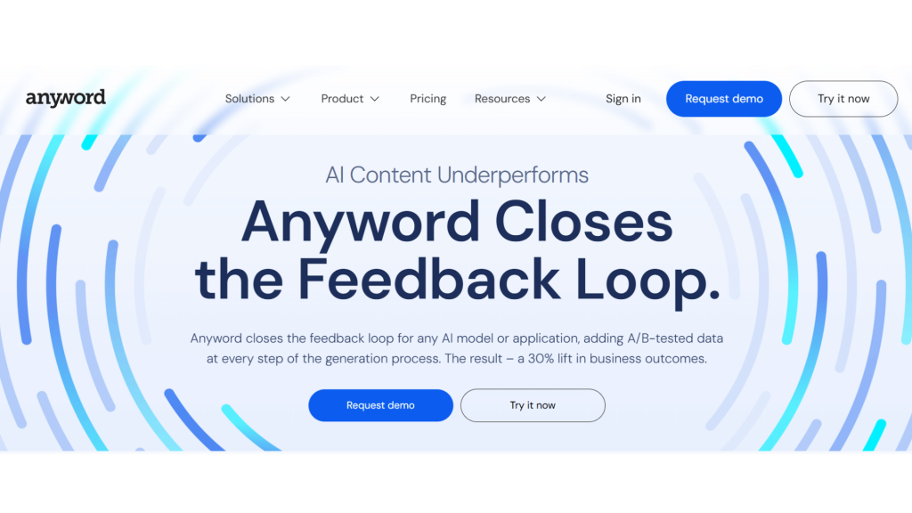 Best 10 AI Writing Tools for Content Creation in 2025_anyword
